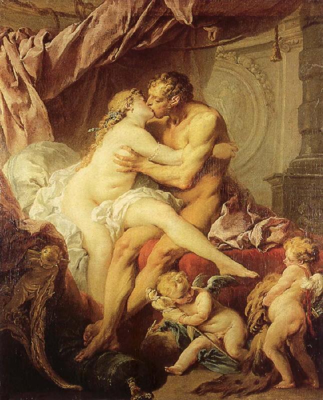 Francois Boucher Hercules and Omphale Germany oil painting art